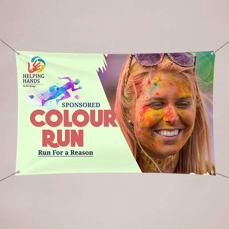 2m x 1m Mesh Banner