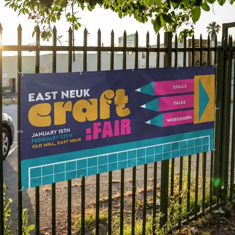 2m x 1m PVC Banner
