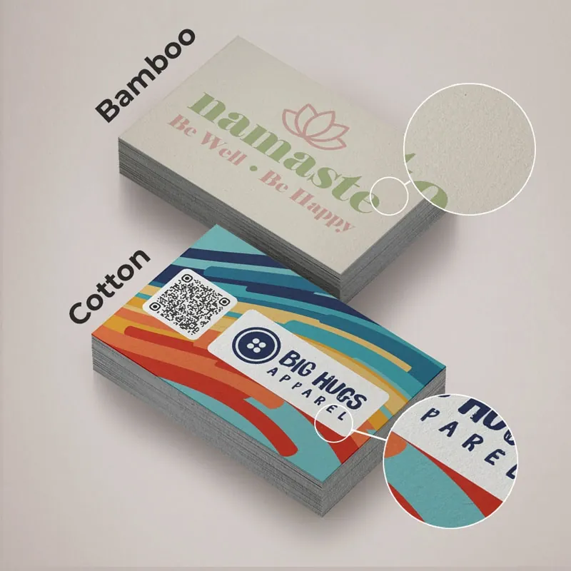 Double-sided luxury mini cards