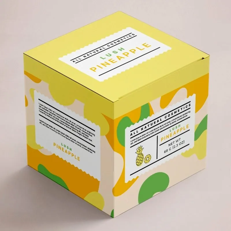 Printed favour boxes